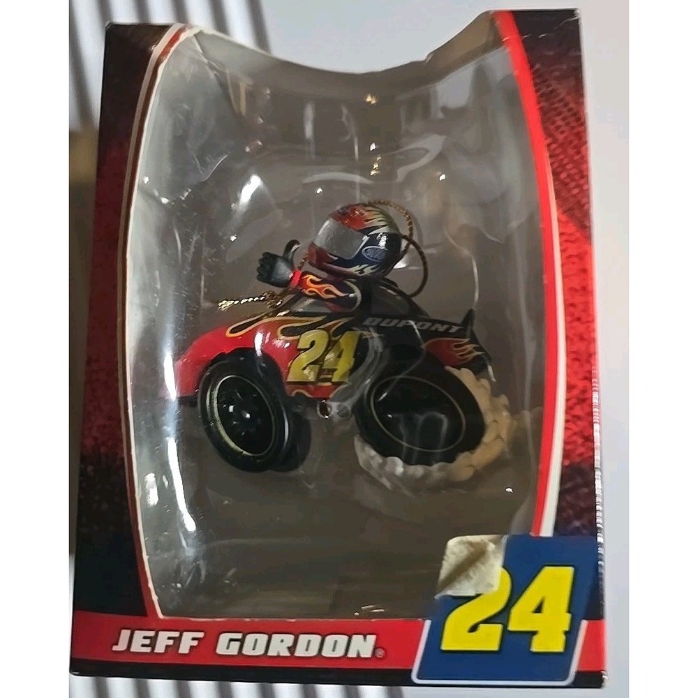 Jeff Gordon Christmas Ornament Car